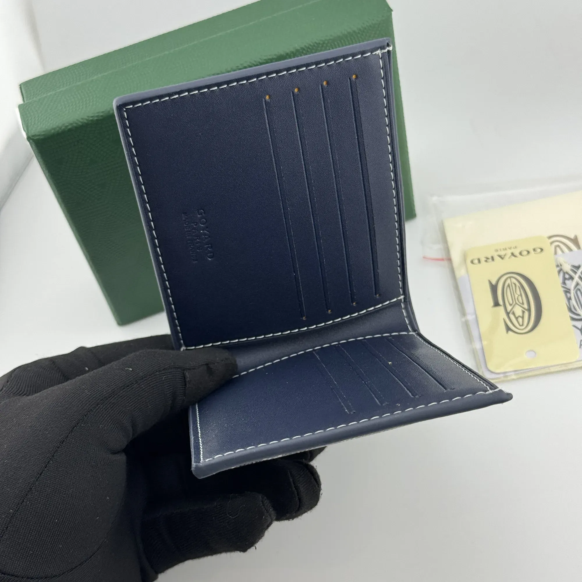 کیف پول گویارد مدل سرمه ای